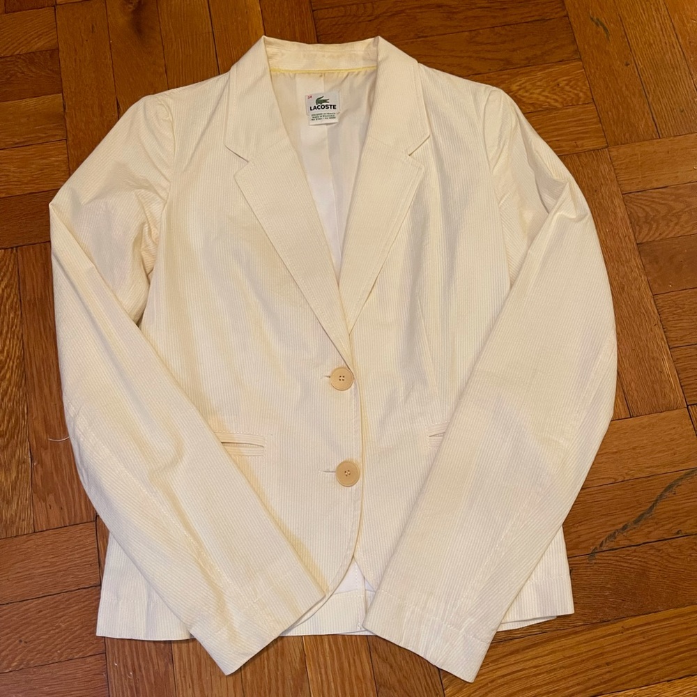 ❗️Lacoste Seersucker blazer❗️